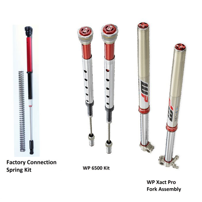 2025 KTM85SX Factory Connection Fork Options